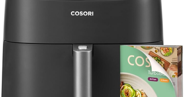 Cosori TurboBlaze Air Fryer, 9-in-1, 6 Qt, PFAS-Free Ceramic Coating
