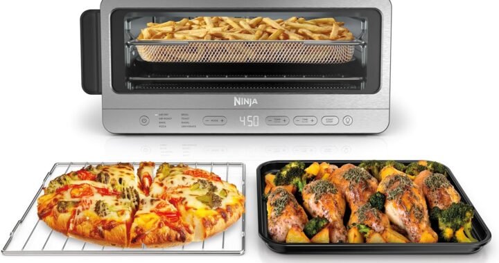Ninja Flip Toaster Oven & Air Fryer, 8-in-1, Stainless Steel, SP151